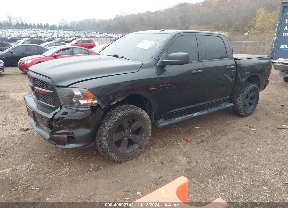 2018 RAM 1500 EXPRESS 4X4 5'7 BOX VIN: 3C6RR7KT0JG178685