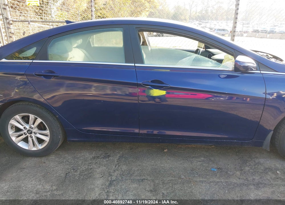 2013 HYUNDAI SONATA GLS VIN: 5NPEB4AC8DH509374
