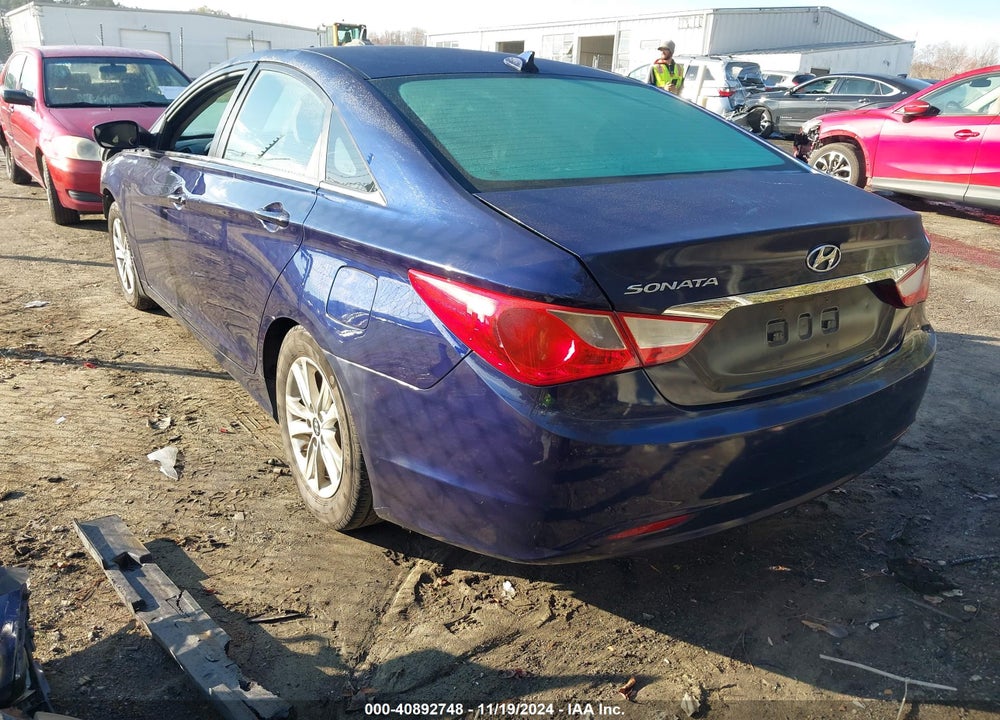 2013 HYUNDAI SONATA GLS VIN: 5NPEB4AC8DH509374