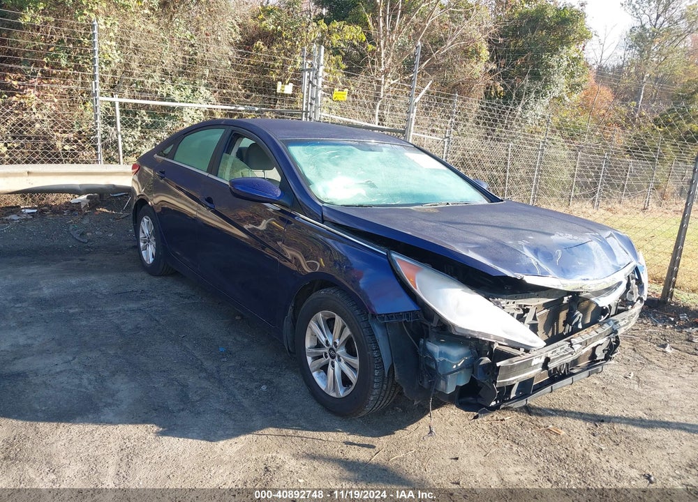 2013 HYUNDAI SONATA GLS VIN: 5NPEB4AC8DH509374