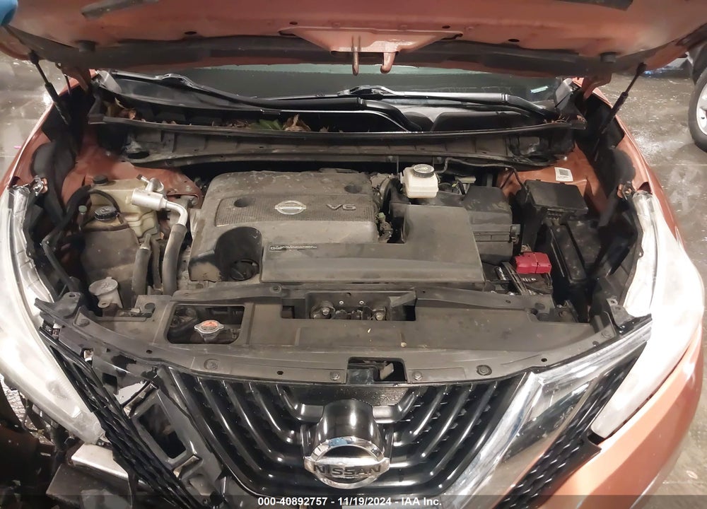 2015 NISSAN MURANO SL VIN: 5N1AZ2MH6FN286210