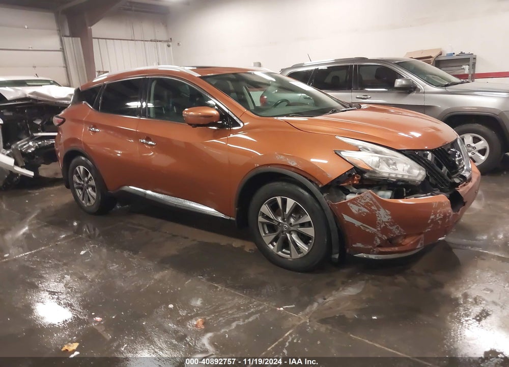 2015 NISSAN MURANO SL VIN: 5N1AZ2MH6FN286210