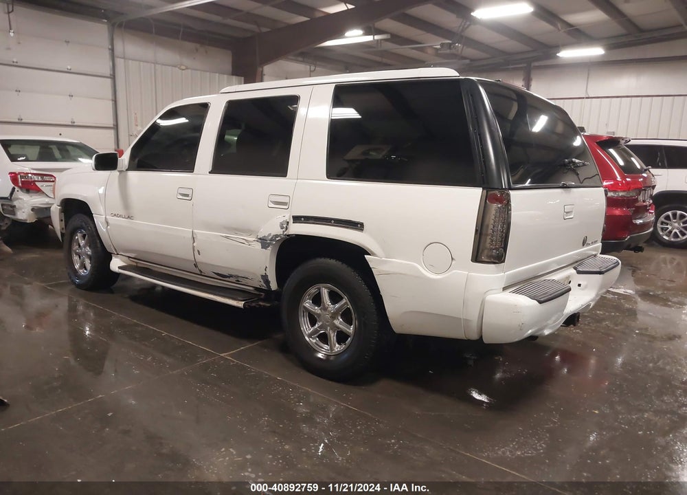 2000 CADILLAC ESCALADE STANDARD VIN: 1GYEK63R2YR172965
