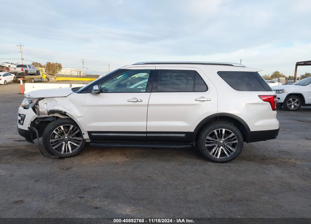 2016 FORD EXPLORER PLATINUM VIN: 1FM5K8HT8GGB26987