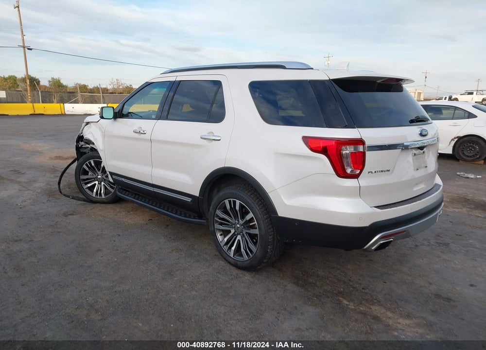 2016 FORD EXPLORER PLATINUM VIN: 1FM5K8HT8GGB26987