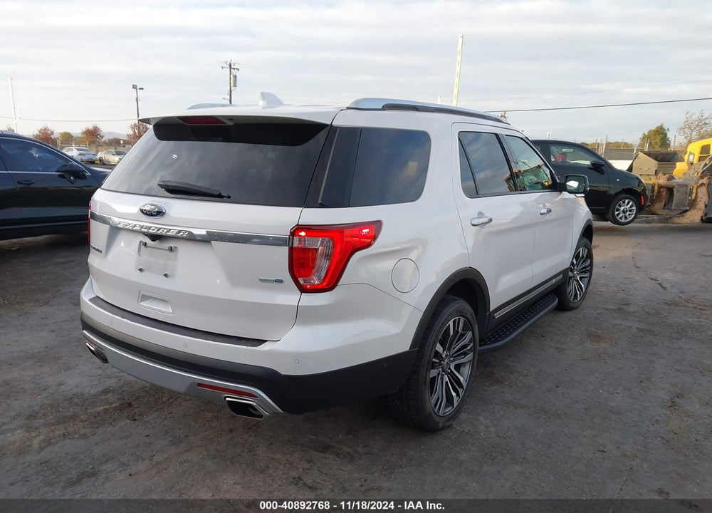 2016 FORD EXPLORER PLATINUM VIN: 1FM5K8HT8GGB26987