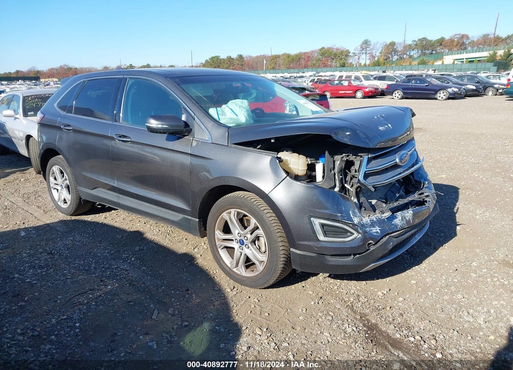 2018 FORD EDGE TITANIUM VIN: 2FMPK4K80JBC04229