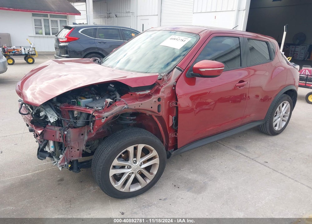 2016 NISSAN JUKE S VIN: JN8AF5MR3GT602168