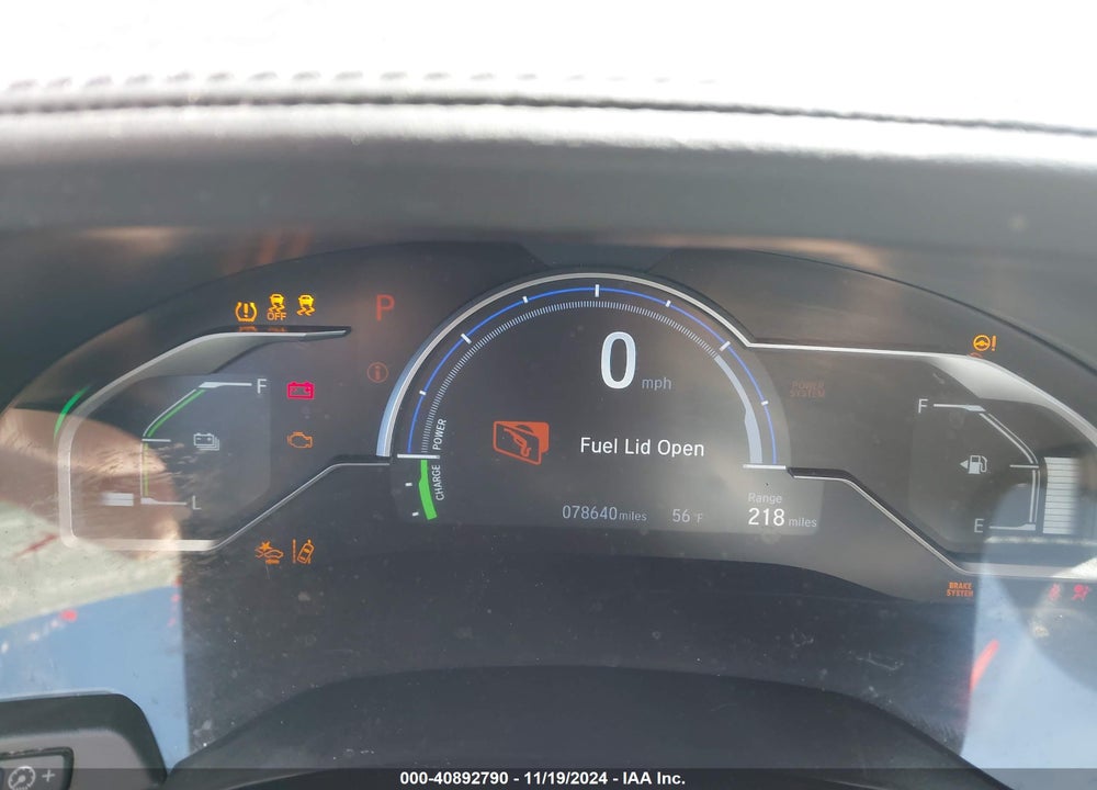 2018 HONDA CLARITY PLUG-IN HYBRID VIN: JHMZC5F13JC020009