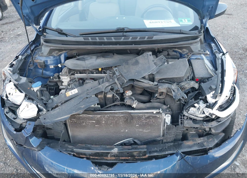 2016 HYUNDAI ELANTRA SE VIN: 5NPDH4AE8GH655094