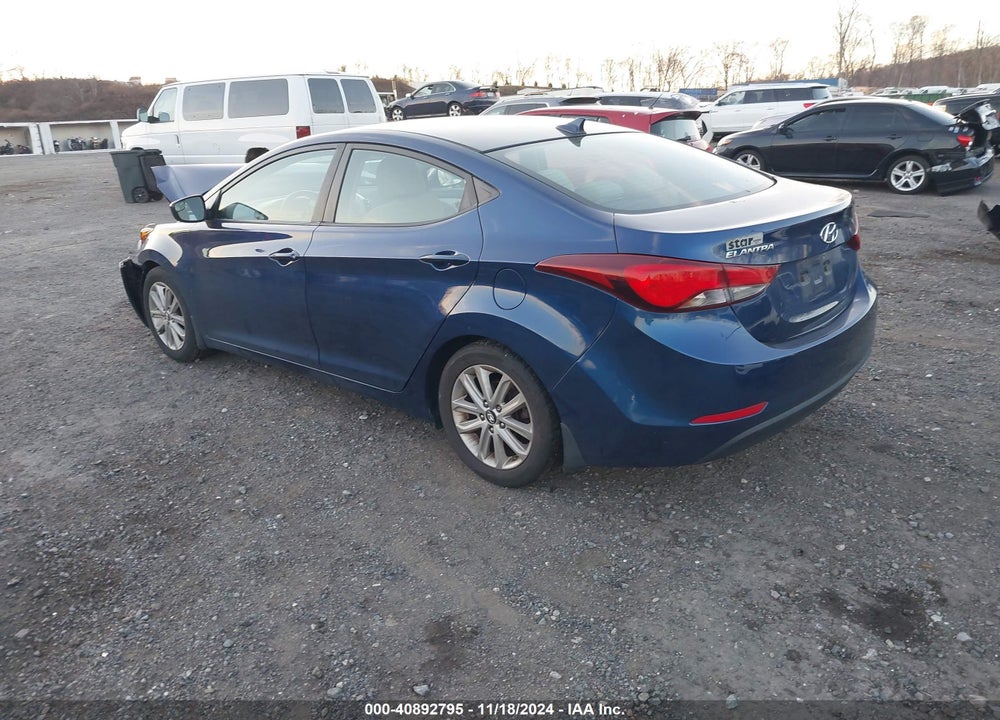 2016 HYUNDAI ELANTRA SE VIN: 5NPDH4AE8GH655094