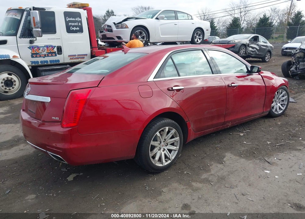 2014 CADILLAC CTS LUXURY VIN: 1G6AR5S35E0152414
