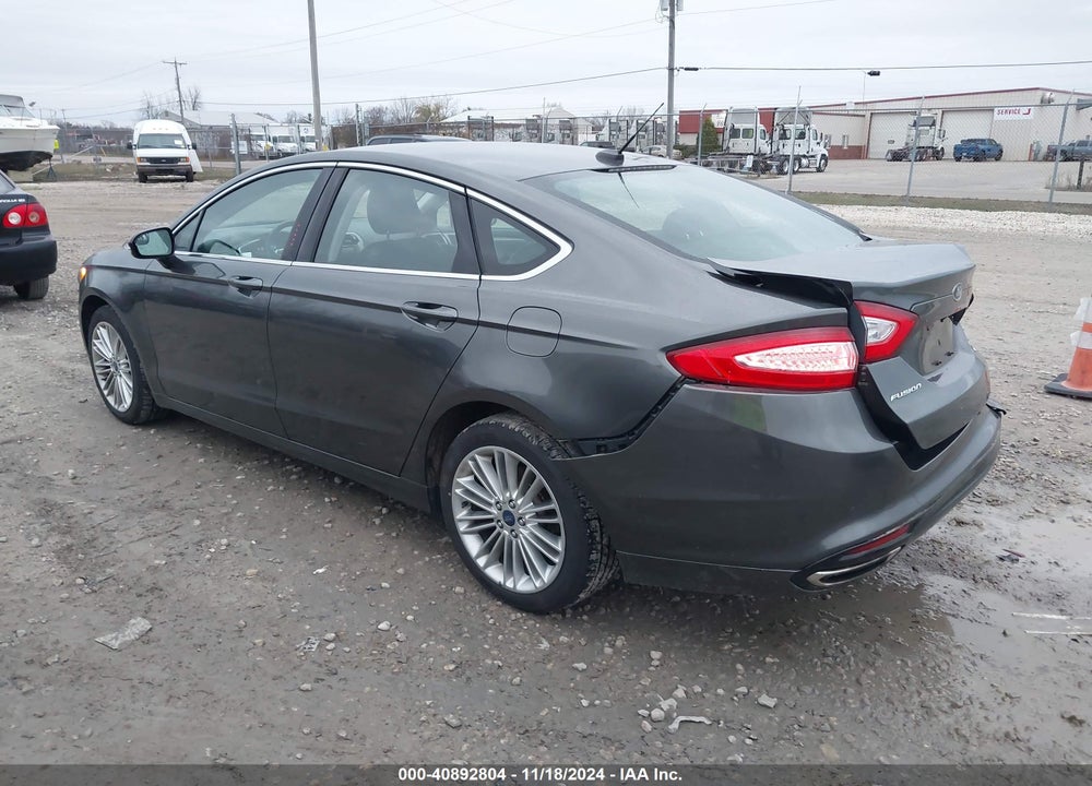2016 FORD FUSION SE VIN: 3FA6P0T95GR155448