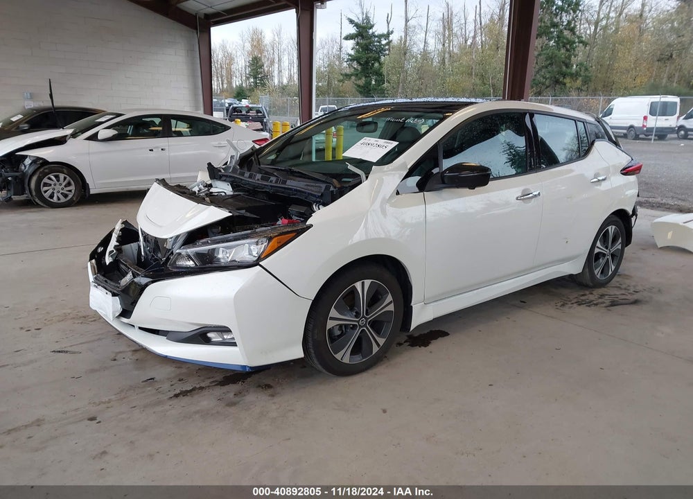 2022 NISSAN LEAF SL PLUS 62 KWH VIN: 1N4BZ1DVXNC557746