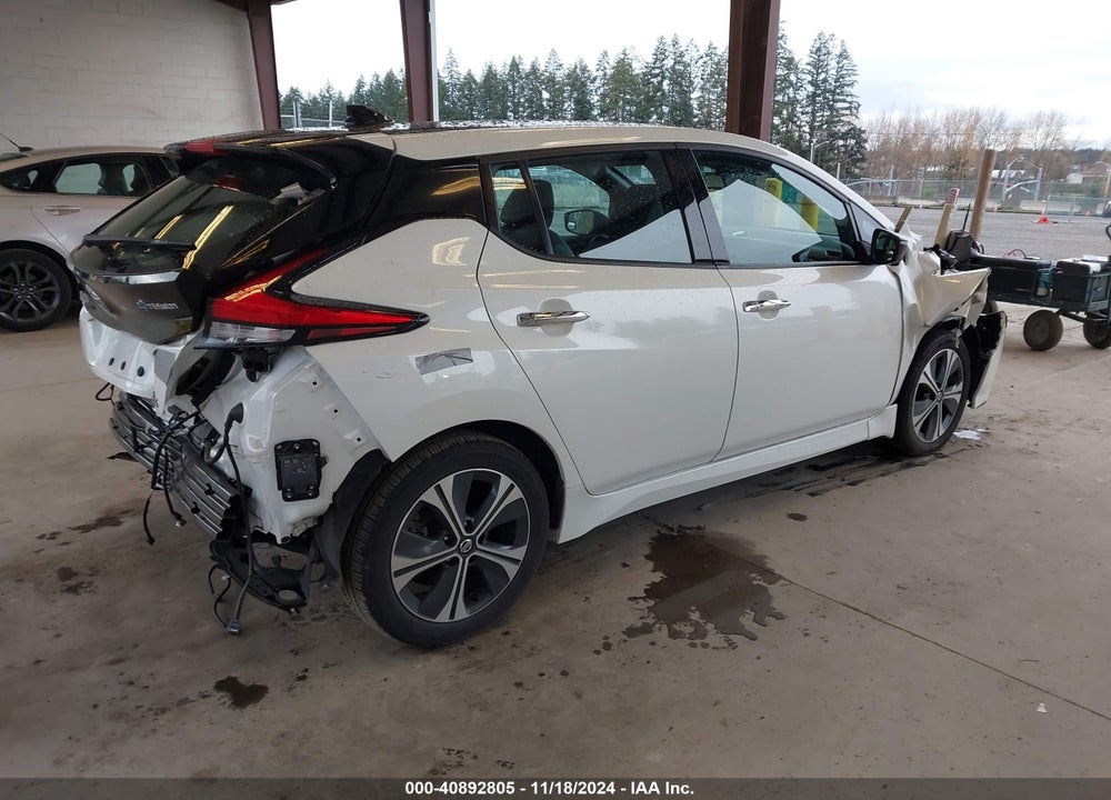 2022 NISSAN LEAF SL PLUS 62 KWH VIN: 1N4BZ1DVXNC557746