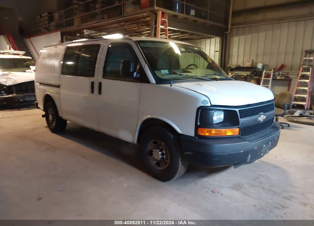 2012 CHEVROLET EXPRESS 2500 WORK VAN VIN: 1GCWGFCAXC1143341