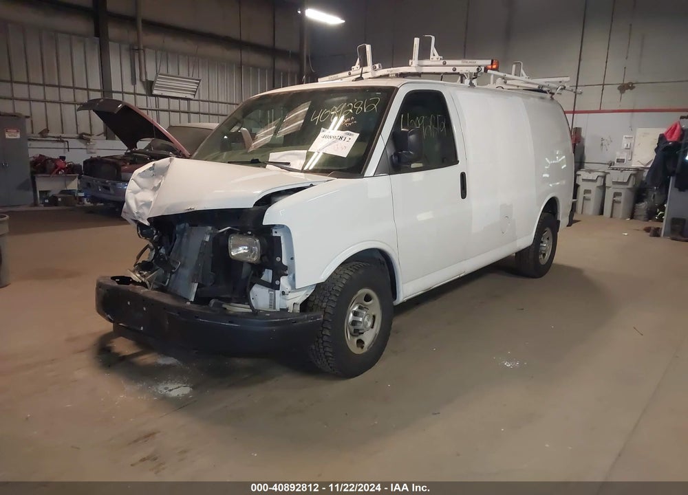 2015 CHEVROLET EXPRESS 2500 WORK VAN VIN: 1GCWGFCF9F1168683