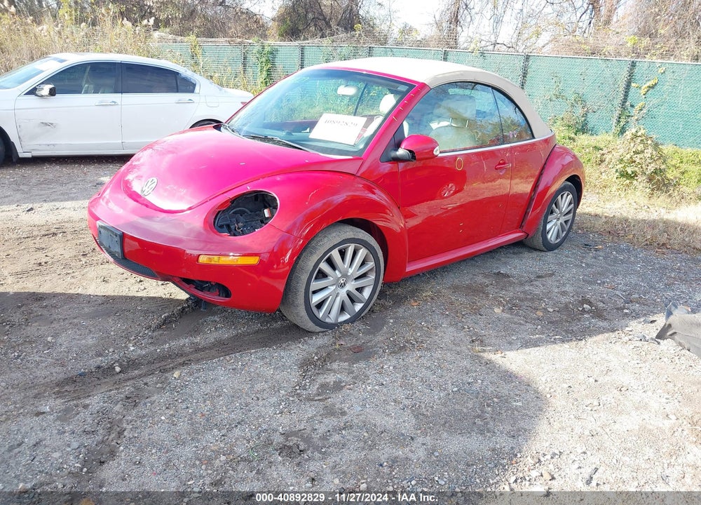 2009 VOLKSWAGEN NEW BEETLE 2.5L VIN: 3VWRG31Y99M410215