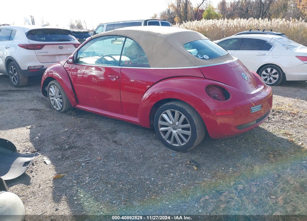2009 VOLKSWAGEN NEW BEETLE 2.5L VIN: 3VWRG31Y99M410215
