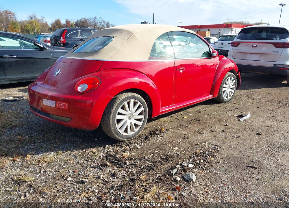 2009 VOLKSWAGEN NEW BEETLE 2.5L VIN: 3VWRG31Y99M410215