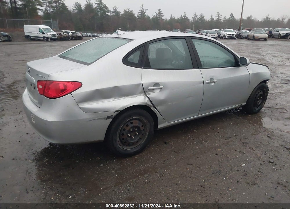 2009 HYUNDAI ELANTRA GLS VIN: KMHDU46D29U692321