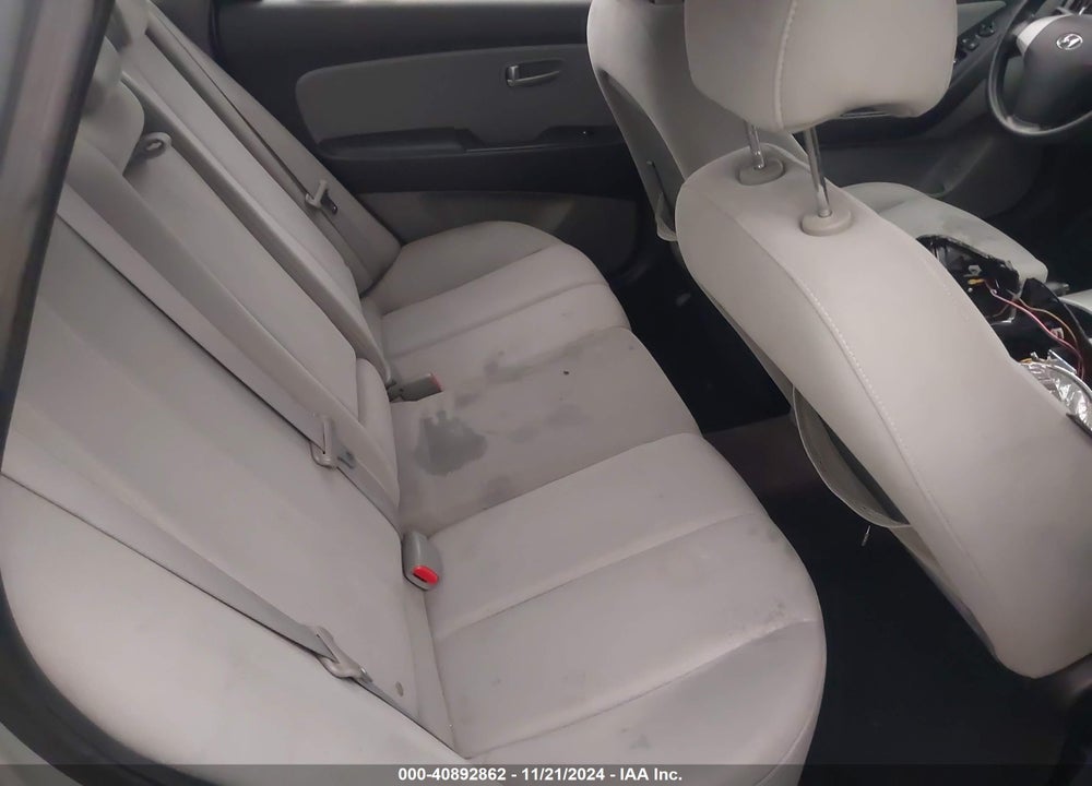 2009 HYUNDAI ELANTRA GLS VIN: KMHDU46D29U692321