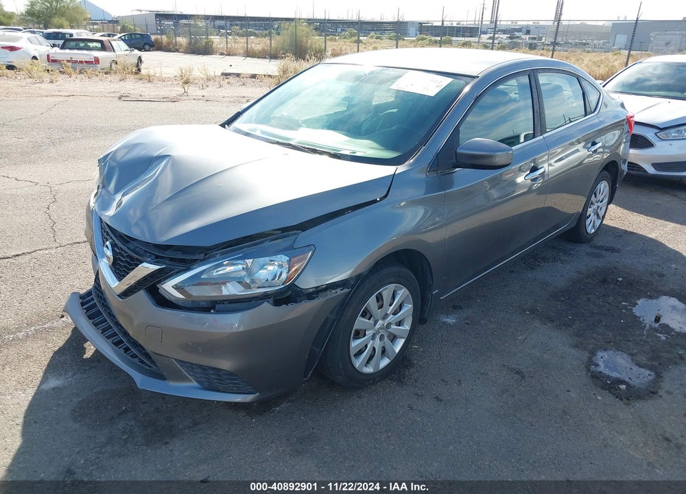 2017 NISSAN SENTRA S VIN: 3N1AB7AP9HY311577