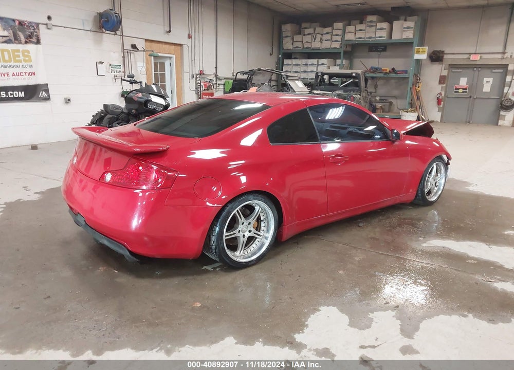 2004 INFINITI G35 VIN: JNKCV54E74M826567