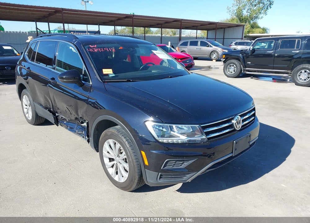 2019 VOLKSWAGEN TIGUAN 2.0T SE/2.0T SEL/2.0T SEL R-LINE/2.0T SEL R-LINE BLACK VIN: 3VV2B7AX3KM107651