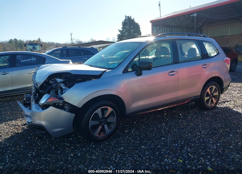 2018 SUBARU FORESTER 2.5I VIN: JF2SJABC3JH569125