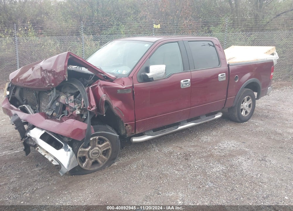 2004 FORD F-150 XLT VIN: 1FTRW14W94KB87632