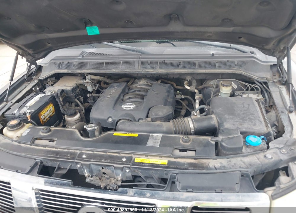 2005 NISSAN TITAN SE VIN: 1N6BA07A25N547038