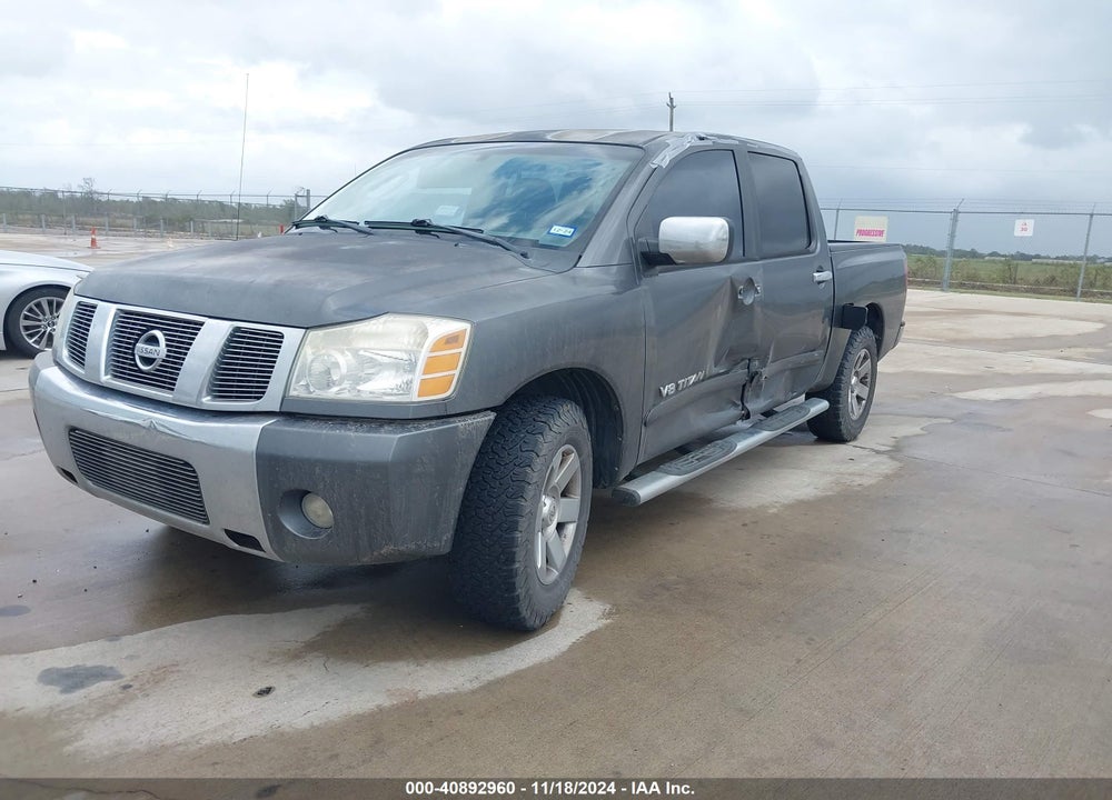2005 NISSAN TITAN SE VIN: 1N6BA07A25N547038