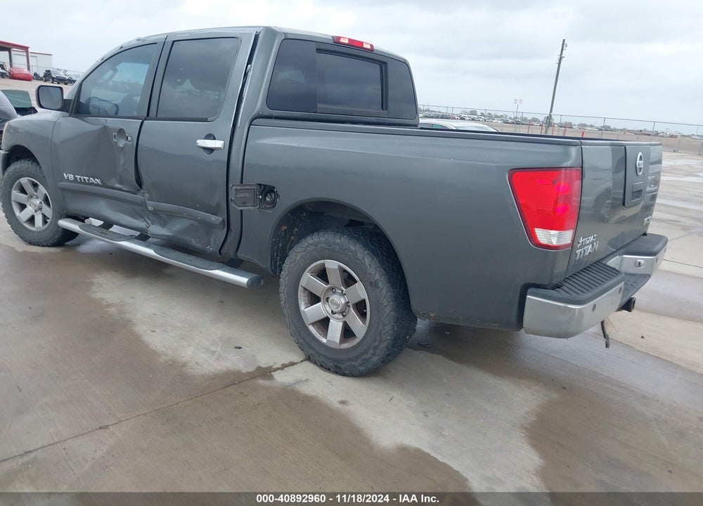2005 NISSAN TITAN SE VIN: 1N6BA07A25N547038