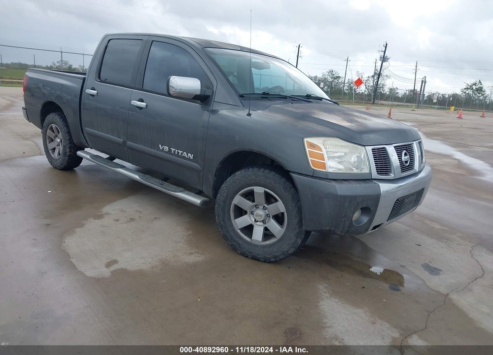 2005 NISSAN TITAN SE VIN: 1N6BA07A25N547038