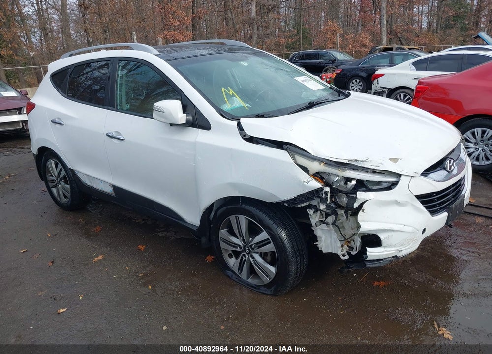 2014 HYUNDAI TUCSON LIMITED VIN: KM8JUCAGXEU847139