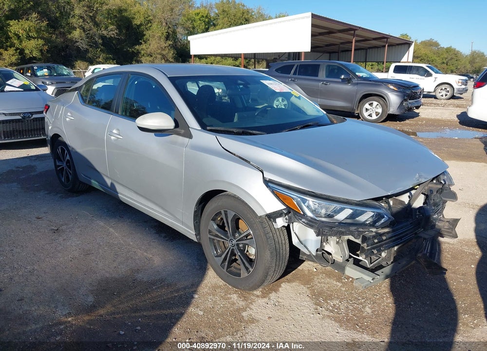 2021 NISSAN SENTRA SV XTRONIC CVT VIN: 3N1AB8CV0MY287794