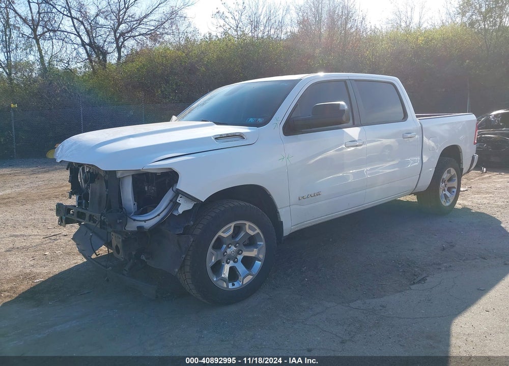 2019 RAM 1500 BIG HORN/LONE STAR 4X4 5'7 BOX VIN: 1C6SRFFT5KN857740