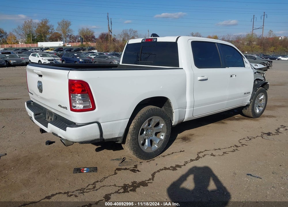 2019 RAM 1500 BIG HORN/LONE STAR 4X4 5'7 BOX VIN: 1C6SRFFT5KN857740