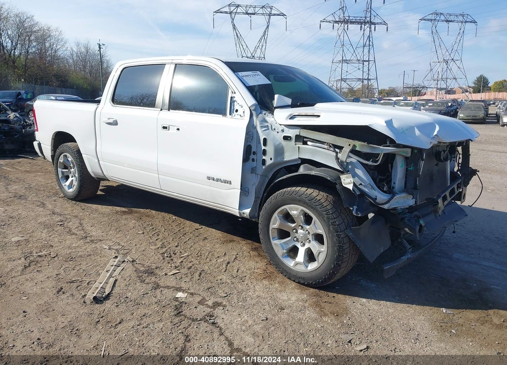 2019 RAM 1500 BIG HORN/LONE STAR 4X4 5'7 BOX VIN: 1C6SRFFT5KN857740