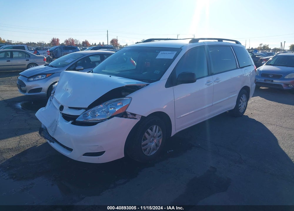 2010 TOYOTA SIENNA LE VIN: 5TDKK4CC5AS336855