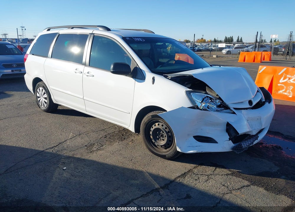 2010 TOYOTA SIENNA LE VIN: 5TDKK4CC5AS336855
