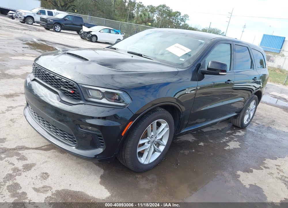 2022 DODGE DURANGO R/T RWD VIN: 1C4SDHCT6NC224204
