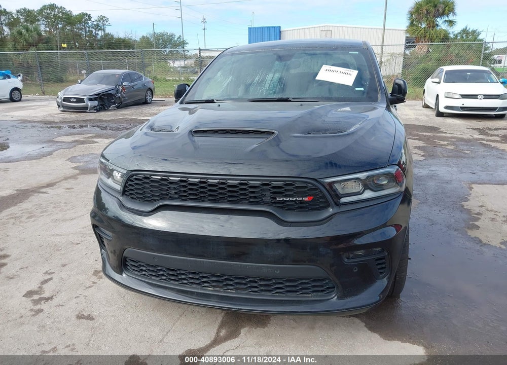 2022 DODGE DURANGO R/T RWD VIN: 1C4SDHCT6NC224204