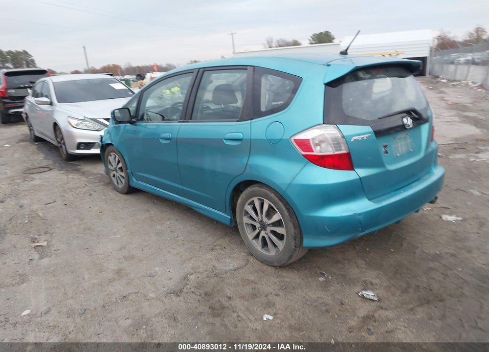 2012 HONDA FIT SPORT VIN: JHMGE8H50CC038067