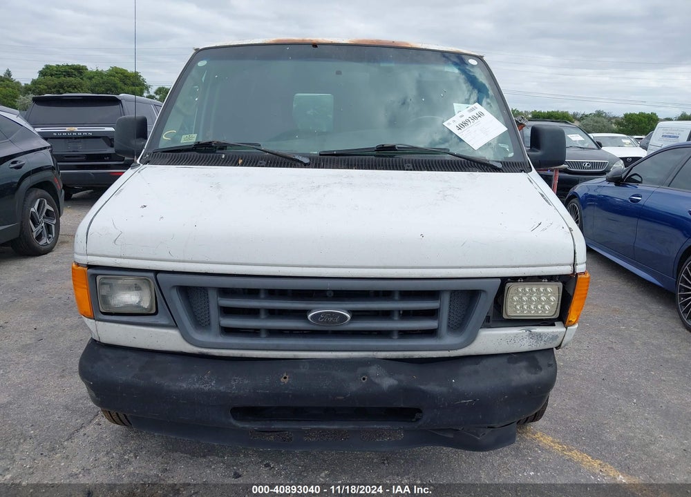 2006 FORD E-150 COMMERCIAL/RECREATIONAL VIN: 1FTRE14W56HB27155