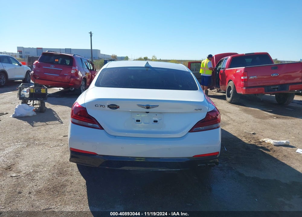 2021 GENESIS G70 2.0T VIN: KMTG44LA4MU073578