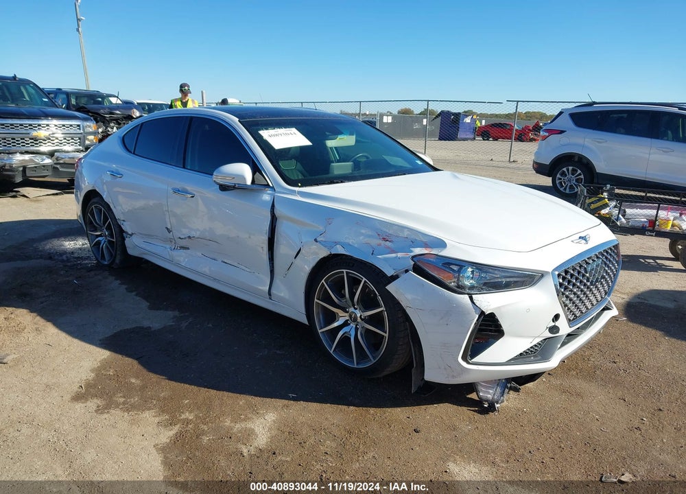 2021 GENESIS G70 2.0T VIN: KMTG44LA4MU073578