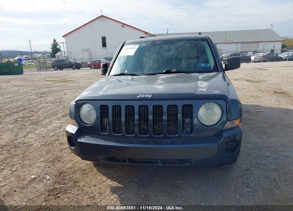 2007 JEEP PATRIOT SPORT VIN: 1J8FF28W87D336214