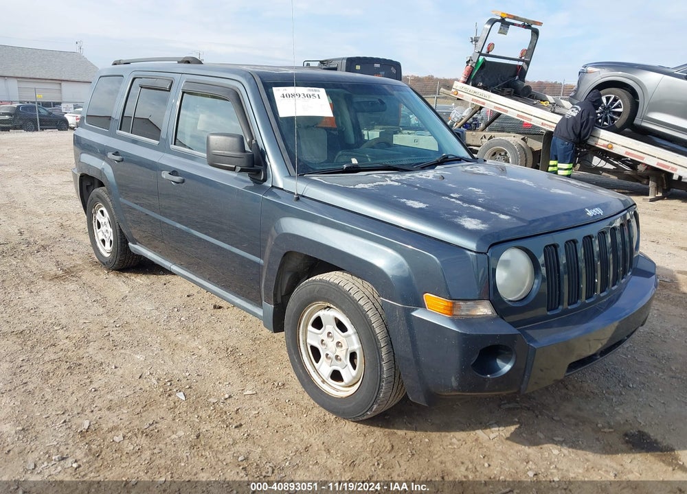 2007 JEEP PATRIOT SPORT VIN: 1J8FF28W87D336214